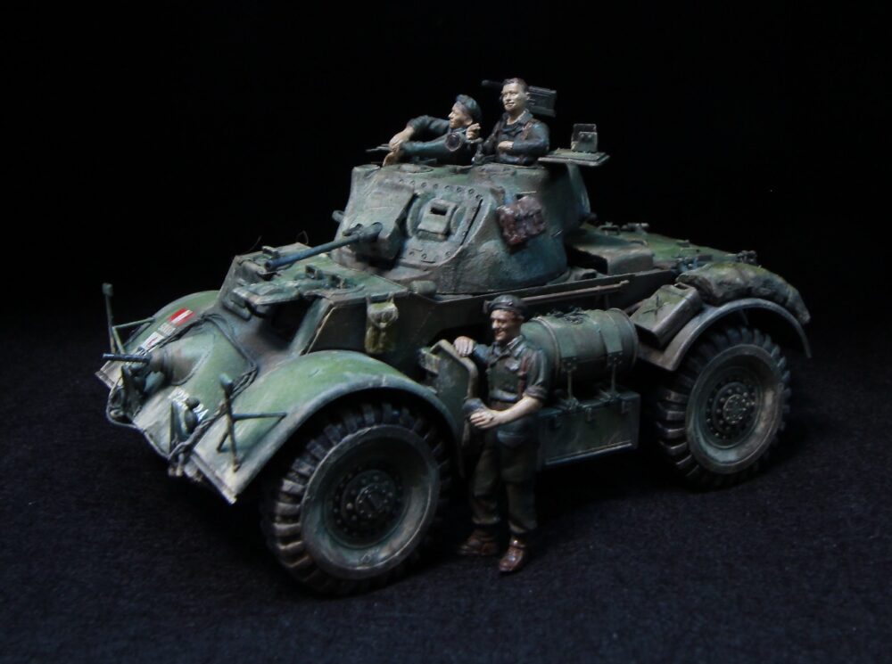 【完成】1/35 タミヤ スタッグハウンド 装甲車