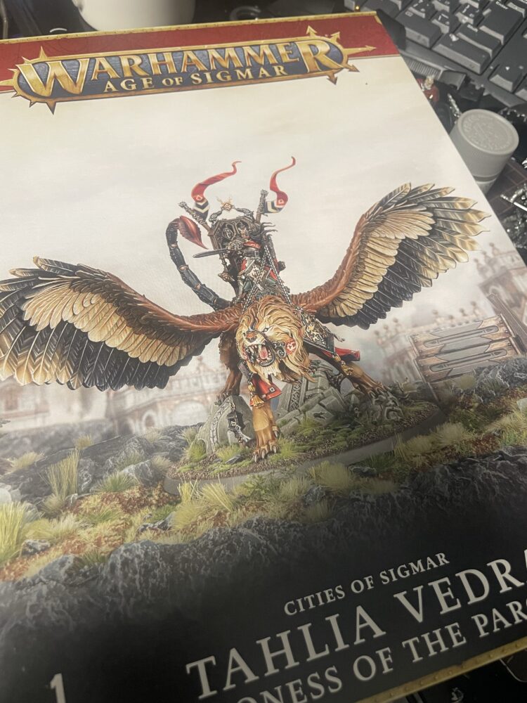 ウォーハンマーAOS シティオブシグマーを作る➁ ターリア・ヴェドラを作るpart1