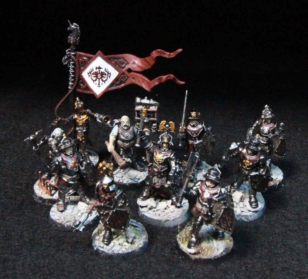 ウォーハンマーAOS シティオブシグマーを作る① スティールヘルム/グレイトキャノン