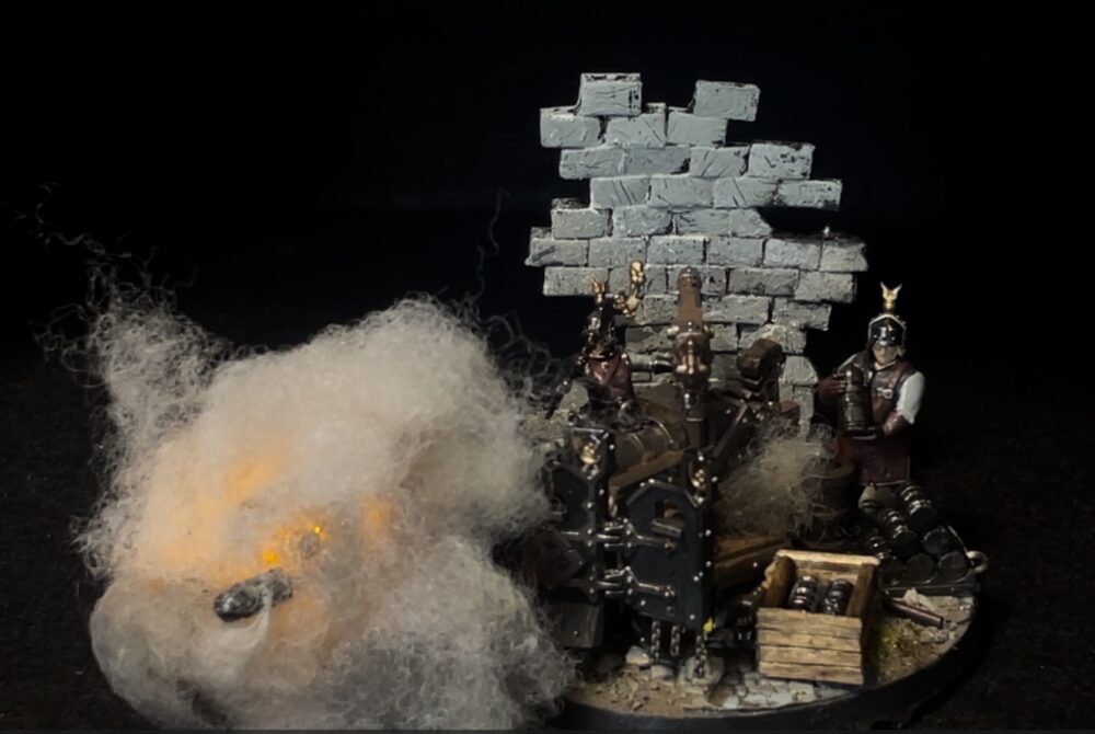 ウォーハンマーAOS シティオブシグマーを作る③ アイアンウェルドグレイトキャノンpart2